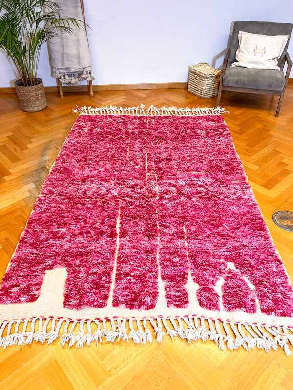 HMISSI: Tapis Beni Ouarain 100% laine