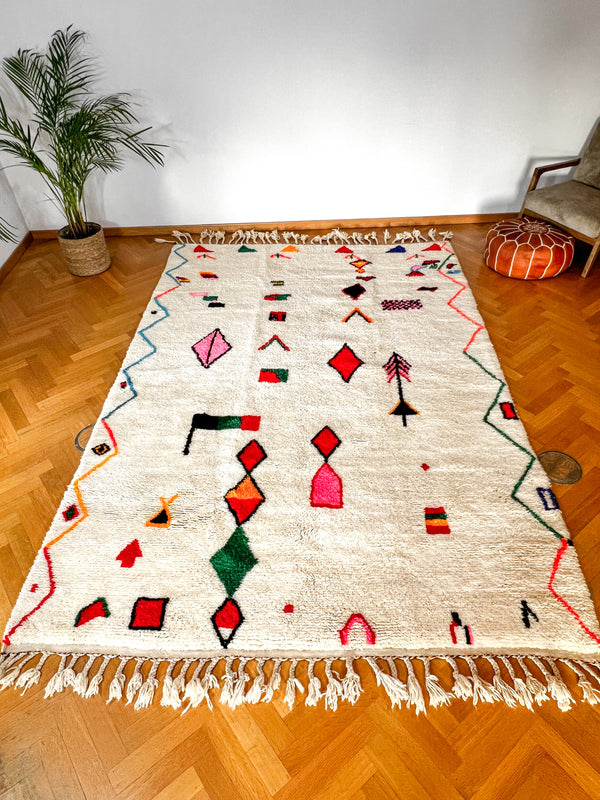 BADIA: Tapis Azilal 100% laine