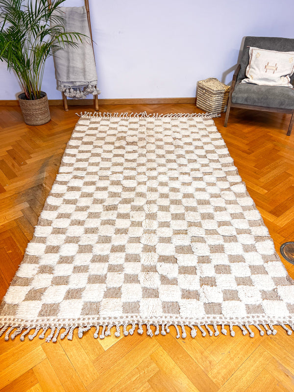 DAMA: Tapis Beni Ouarain 100% laine