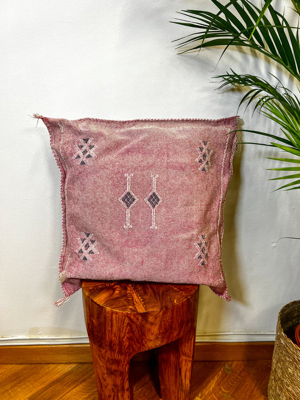 Coussin Sabra en soie de cactus N°6